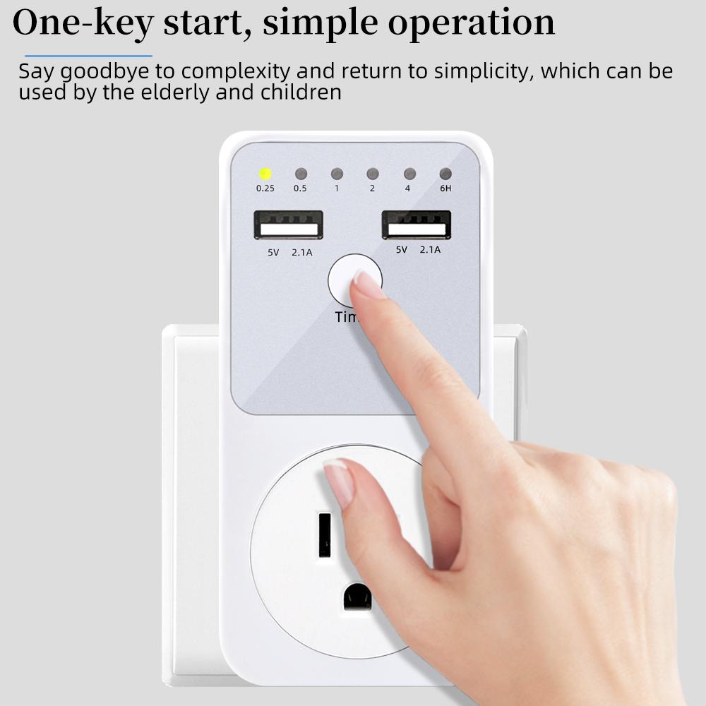 Digital Timer Socket Surge Protector Socket Voltage Relay Switch 6 Hour 220V 230V Appliance Time Controler EU US French UK Plug