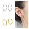New Trendy Geometric Circle Earrings 2023 Spring Fashion Jewelry For Women