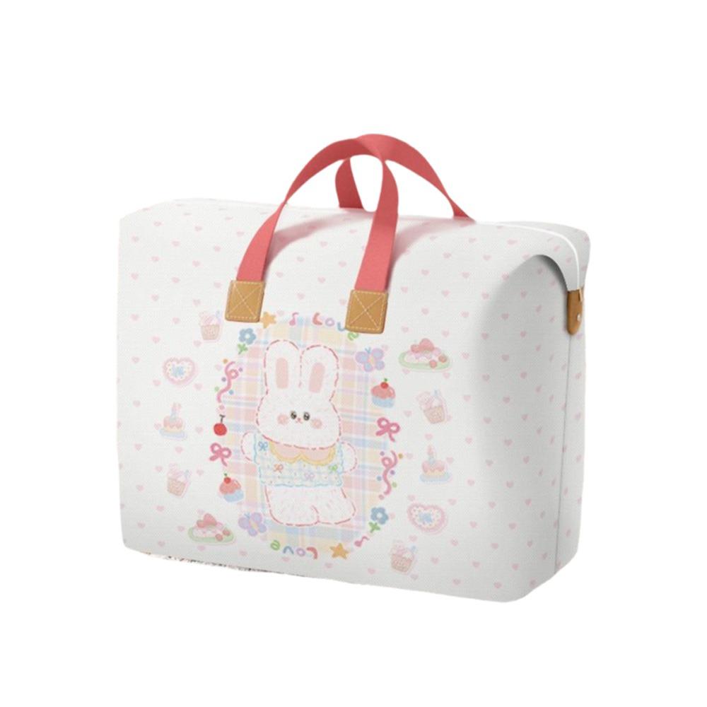 Non-woven Fabric Clothes Quilt Storage Bag Cartoon Moving Packing Bag Luggage Storage Bag  Blanket