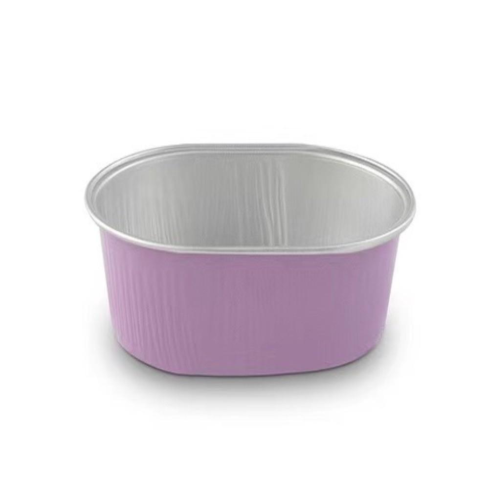 20Pcs New Aluminum Foil Baking Cups Party Tray Oval Cupcake Cups Gold Baking Muffin Box Birthday Cake Decor