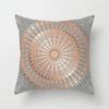 45x45cm geometric design printed pattern pillowcase for home decoration car sofa  cushion cover
