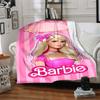 1pc Barbie Doll Blanket Polyester Fiber, All Season Comfort for Sofa, Bed, Office, Car, Camping Ideal Home Decor & Gift, Office Comfort