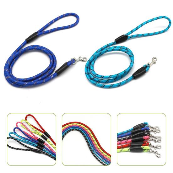 Yousheng Pet Traction Rope Reflective Anti-pull Nylon Dog Training Leash Pet Supplies