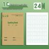Kraft Paper Homework Book with 36K Grid for Language, Math, English, Pinyin - Grades 1 To 3