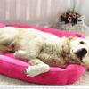 Vyjímatelné a omyvatelné Teddy Cartoon Pet Hnízdo pro domácí mazlíčky Velký pes Zlatá kožešina Pelíšek pro psy Podložka pro psy Volné a pohodlné na dotek Potřeby pro mazlíčky Pohodlná podložka