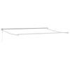 Retractable Awning Anthracite 4 X 2 M Polyester and Metal
