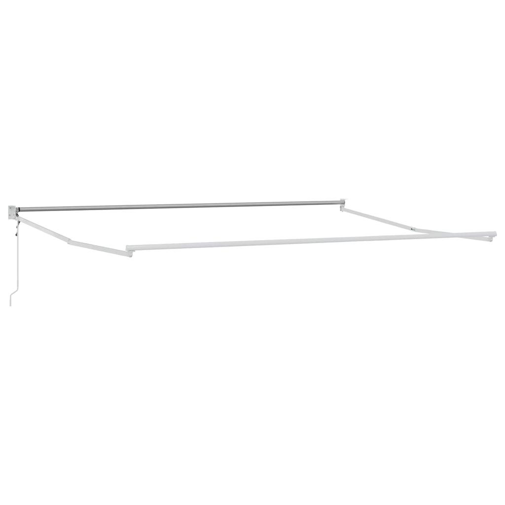 Retractable Awning Anthracite 4 X 2 M Polyester and Metal