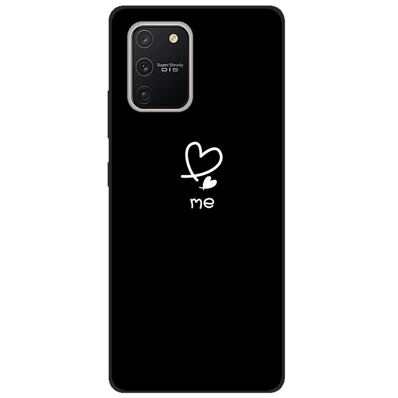 For Samsung Galaxy S10 Lite Case G770F Silicone Black Soft Back Cover for Samsung S10 Lite Case 2020 TPU S10Lite Cover S 10 Lite