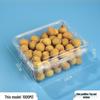 Clear Plastic Disposable Fruit Box with Lid for Strawberries