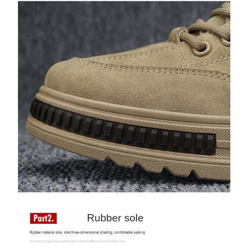 Men's Shoes Season Breathable Versatile Casual Trendy Shoes Men's Work Lightweight Sports Board Shoes