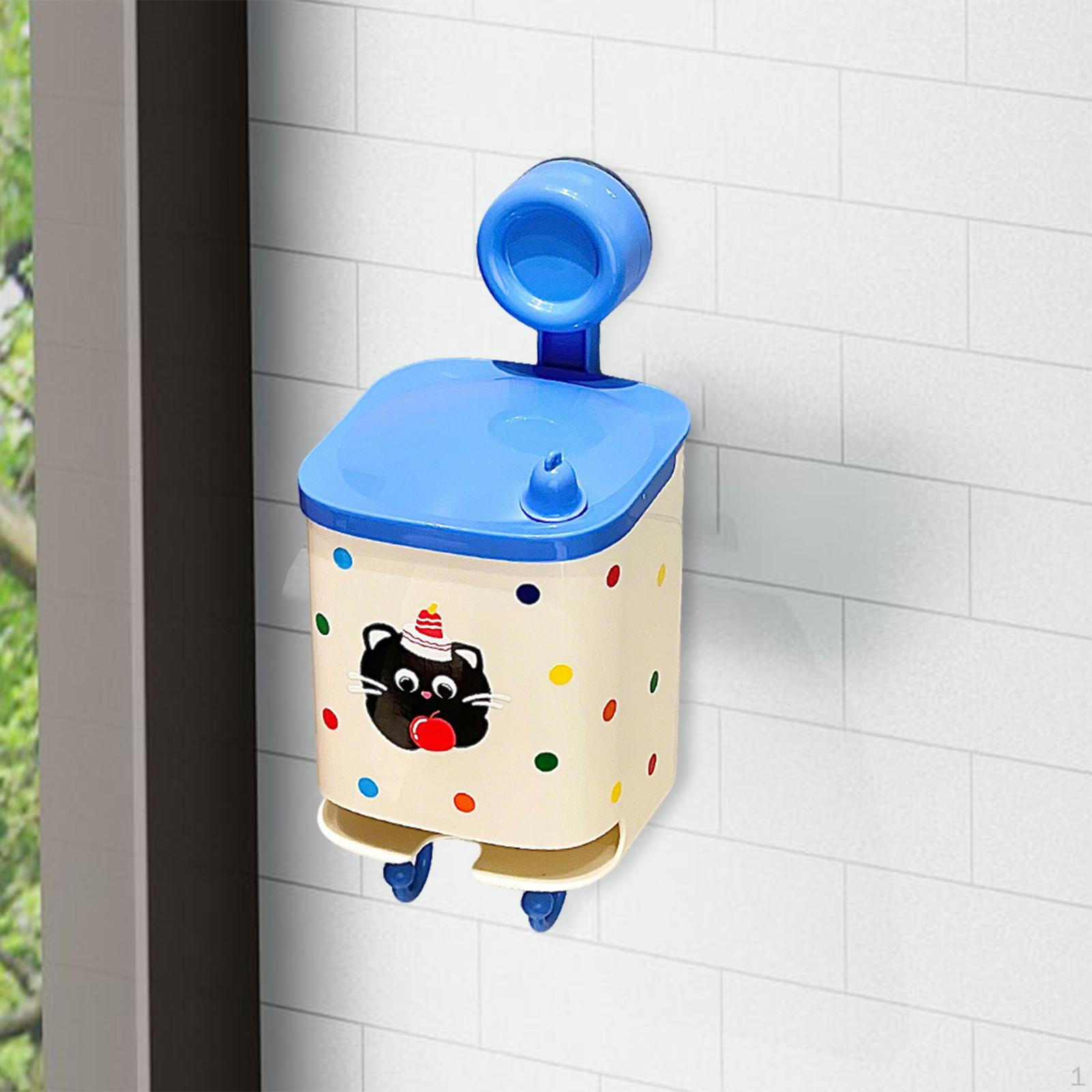 

Wall Mounted Storage Box Feminine Product Organizer Multipurpose Container Waterproof Pad синий