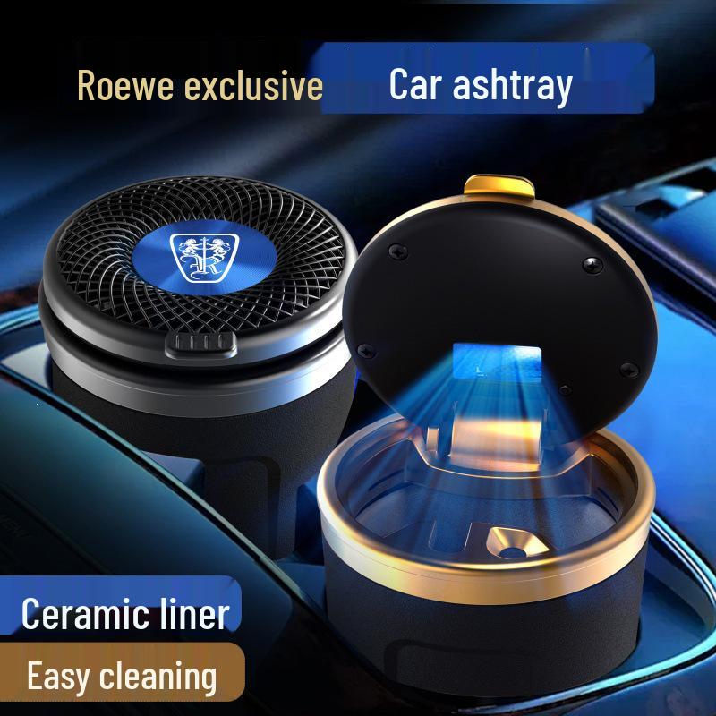 Ashtrays with Light Caps for Roewe RX5, RX3, 2020 Models, 19350Ei5ei6, and 360RX8.