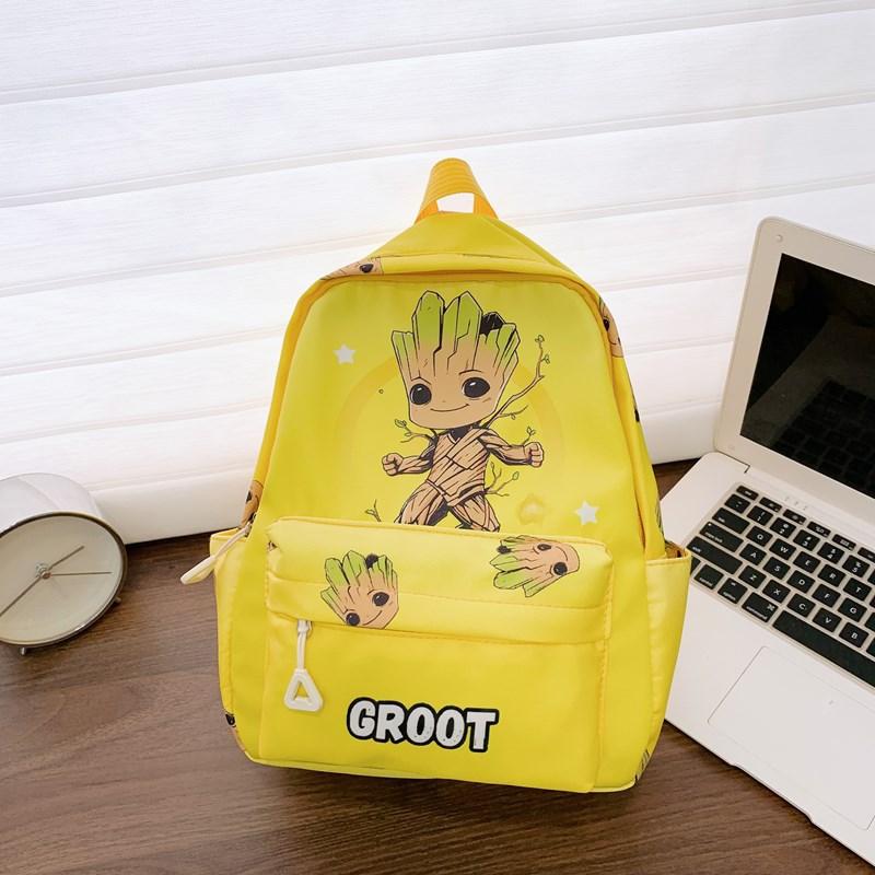 Kindergarten Baby Schoolbag Cartoon Animation Fashion Printing Boys And Girls Backpack Foreign Style Large Capacity Children'S Backpack