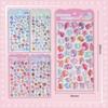 of Translucent Textured 3D Reward Cute Plump Ocean World Epoxy for Smartphone Case Gift [Set 4] Stickers, Resin, DIY, Wallet, Decoration,