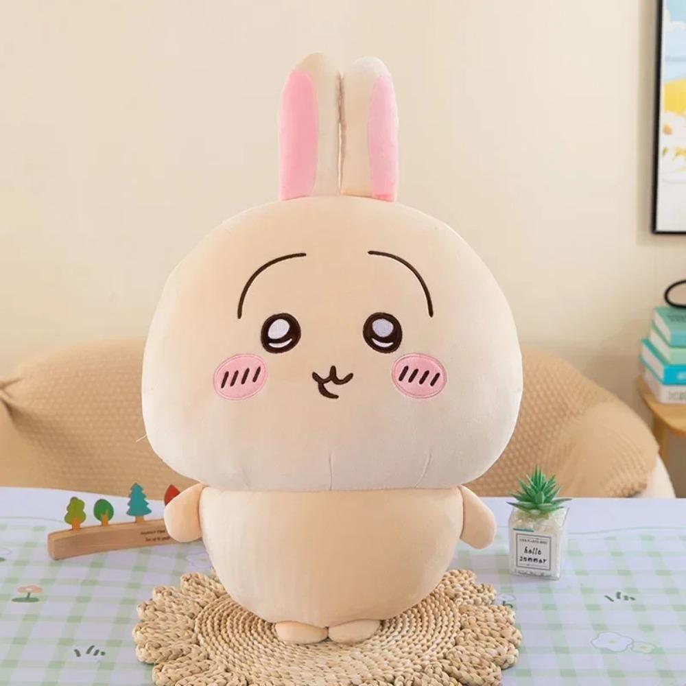 Large Size 60cm Usachi Chiikawa Doll Kawaii Plush Toy Peripheral Self-deprecating Bear Hachiware Pillow Cushion Gift
