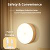 LED Night Lamp Human Body Sensor Automatic Lighting Type-C Charging Wireless Magnetic Magentic Night Light Smart Light Bathroom