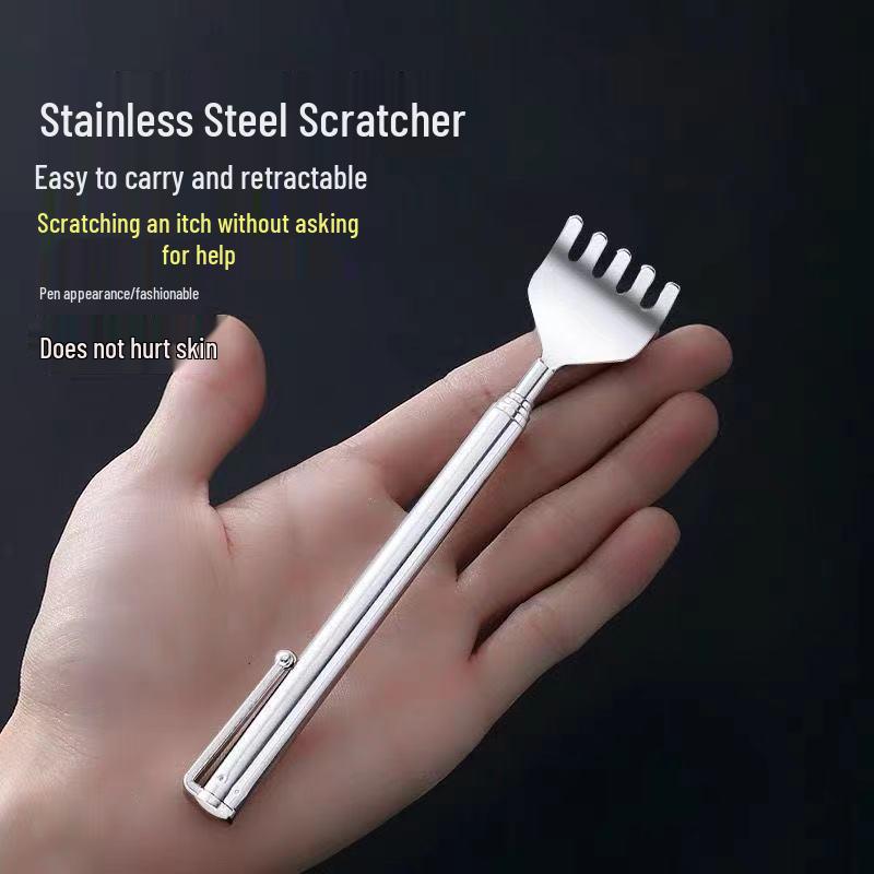 

Телескопическая чесалка для спины из нержавеющей стали в виде ручки 1000 pcs/box