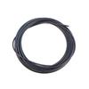 BWR5629 Steel Cable Rope Wire Sound Isolation Protection Hose Inner Diameter 1.2 Mm Outer Dia 4 Mm Length 10 Meters for Universal Many Car Motorcycle