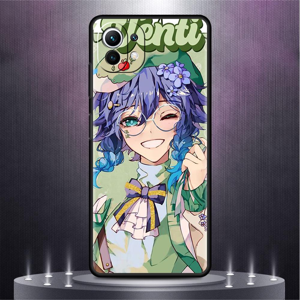 Case For Xiaomi Mi Poco X3 X4 NFC M3 Mi 11 11T 10 T 9T 12 9 10T Lite Silicone Back Phone Cover Genshin Impact Raiden Shogun Baal