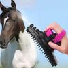 Sprayable Horse Bath Massage Brush Plastic Pet Bathing Brush Multipurpose Dog Beauty Brush  Dogs