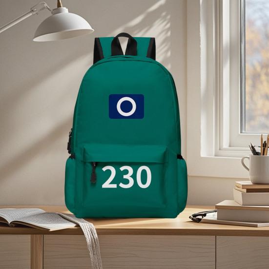 TV Character Backpack Game Cosplay Schoolbag with Large Main Bag And Internal Partition Number Printing Rainproof Backpack