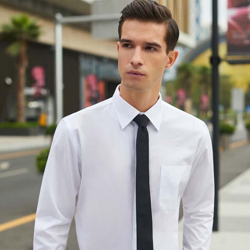 YOUNGOR Men s Comfortable Wrinkle-Free Short Sleeve Shirt 42