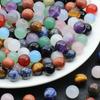 Perline Rotonde in Cristallo di Agata Senza Foro da 10mm - Materiale Semi-Prezioso per Gioielli Fai da Te