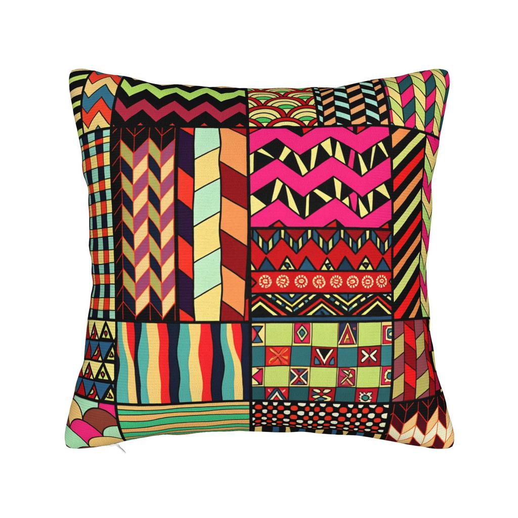 Pillow Case African Pattern Square Pillow Cover For Living Room Chair Funny Pillowcases