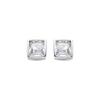 Earrings - LUXENTER - Zumdi - 925 Sterling Silver - Rhodium-plated - 5 Mm Cubic Zirconia