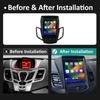 Wireless Carplay DSP Stereo For Ford Fiesta MK7 2009 2010 2011 2012 2013 2014 2015 2016 Android 14 Cooling fan GPS Navigation BT
