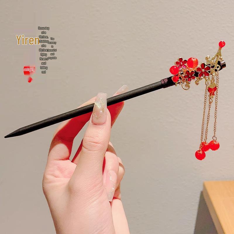 Neue Haarnadeln für Damen & Kinder 2025: Elegante Hanfu Hochsteckfrisur Accessoires im alten chinesischen Stil