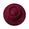 8.5CM Big Wide Brim Fedora Hat – Classic British Style, Women’s Fashion Felt Hat for Autumn Winter (Church/Wedding/Jazz)
