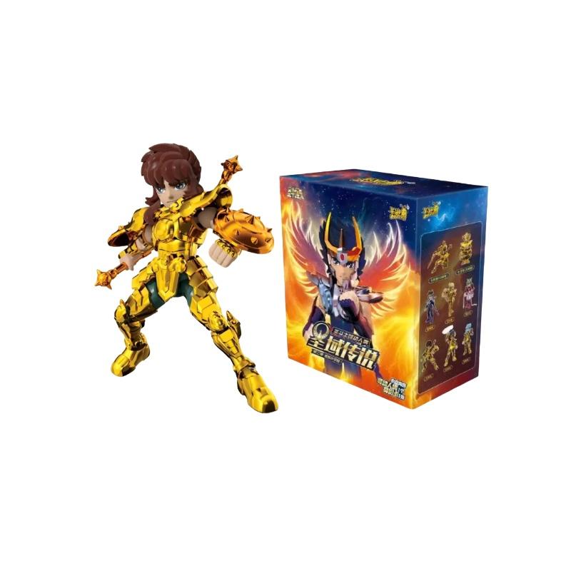 In Stock Card Game Saint Seiya Doll Saint Land Legend Part 2 Assembly Figure Genuine Building Blocks Collection Gift