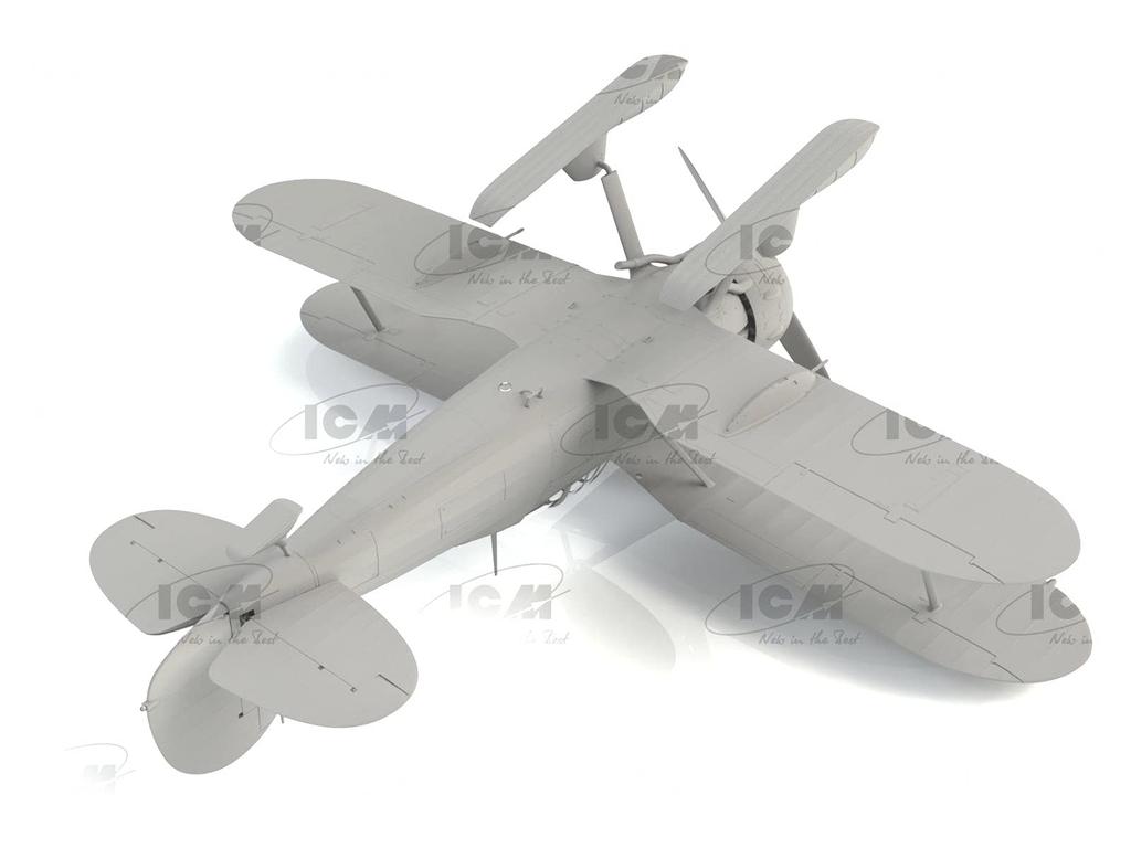 ICM 1/32 Swedish Air Force J-8 Gladiator Plastic Model Kit 32044