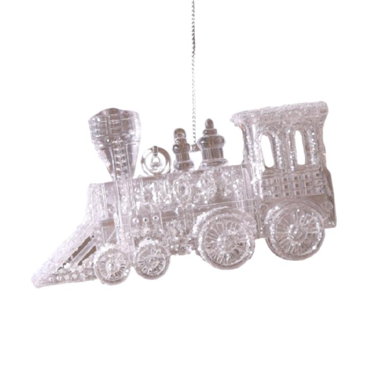 Beautiful Acrylic Christmas Ornament Delicate Crystal Accessory Christmas Hanging Ornament For Stylish Celebration