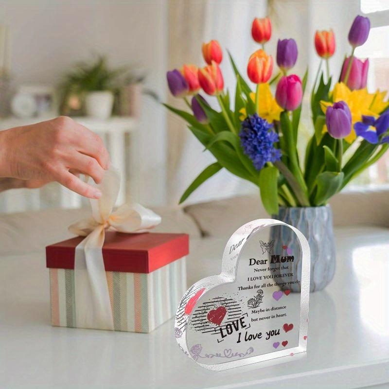 Heartfelt Mum Keepsake - Engraved Acrylic Gift for Special Occasions