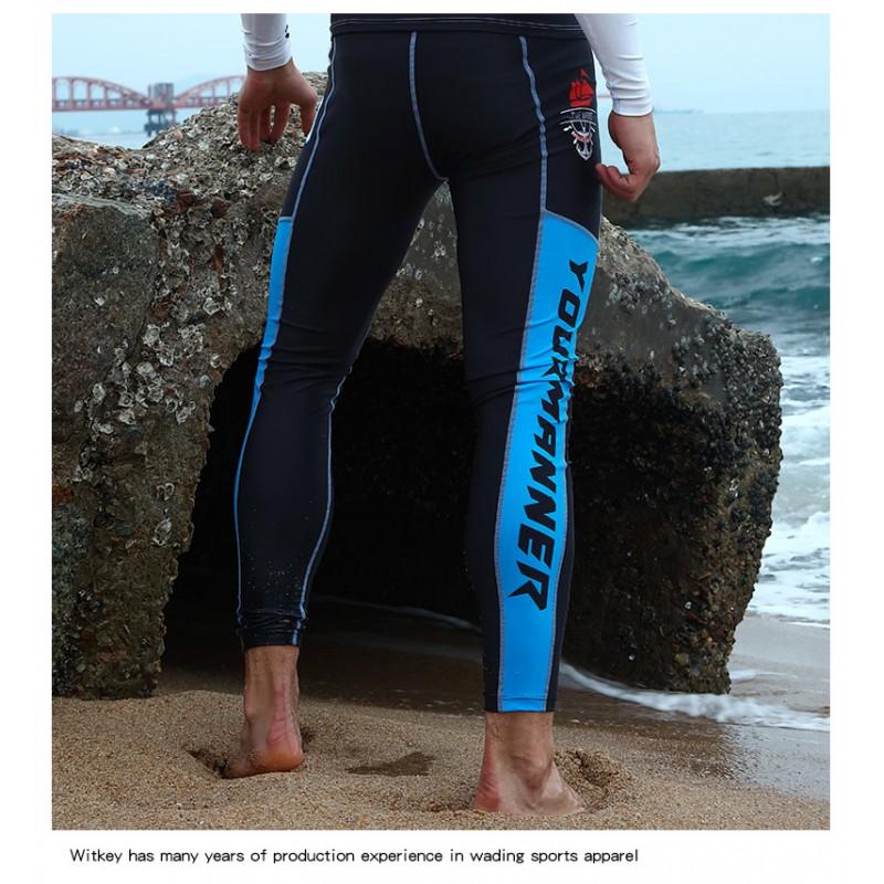 Mens Long Sleeve Rash Guard UPF 50 Quick Dry Swim Shirt Surfing Swimming Water Sports