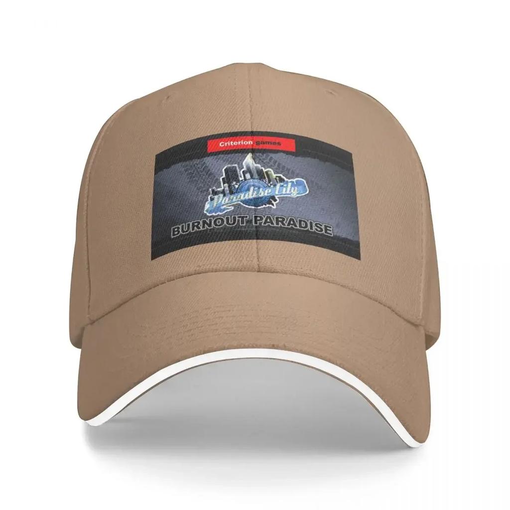 BURNOUT PARADISE Baseball Cap Fashion Beach Uv Protection Solar Hat Vintage Birthday Golf Unisex Womens