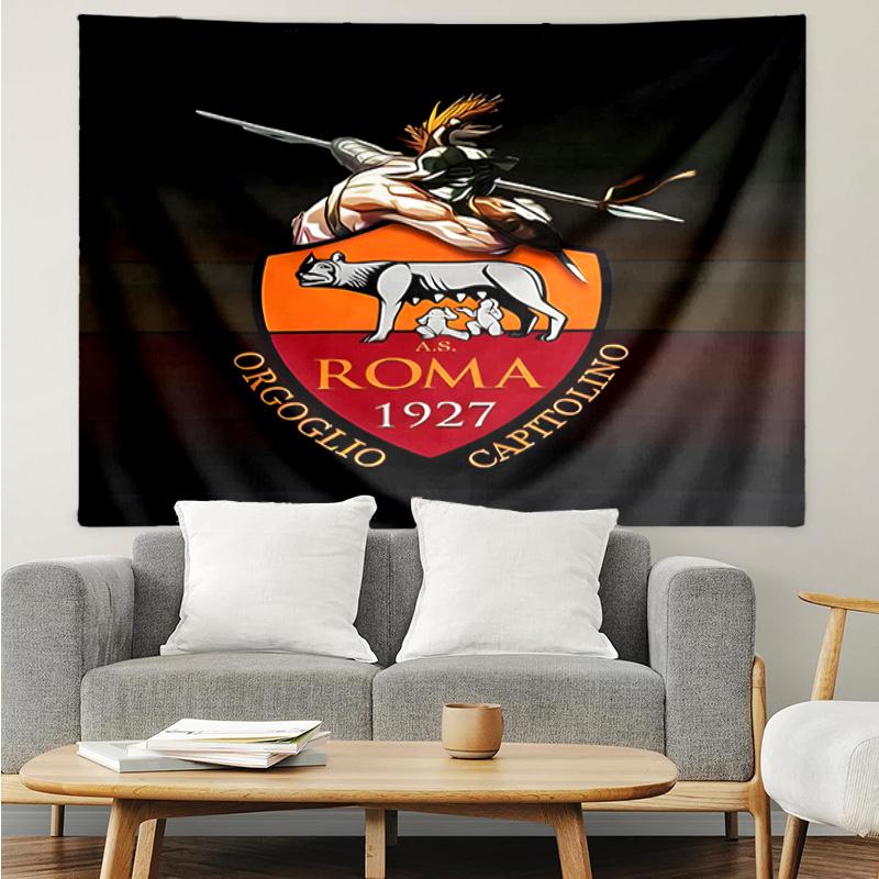 Football Club Emblem Tapestry Hanging for Bedroom,Livingroom, Playroom,Decor Art Room Wall Tapestry Holiday and Birthday Gifts