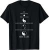 Chinese Yin-yang Unisex Gift T-Shirt Small To 5XL