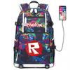 Roblox Gaming Rugzak Grote Capaciteit Jongens Meisjes Schoolreis Tas