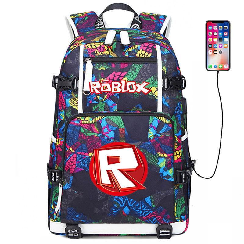 Roblox Gaming Rugzak Grote Capaciteit Jongens Meisjes Schoolreis Tas