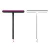 Handheld Wiper Ergonomic Plastic Handle Soft Scraper Multifunctional Bathroom Window Cleaner Versatile Cleaning Tool