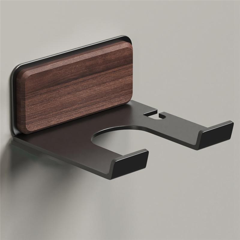 M-Modern-Hair Dryer Holder, Suitable For Dyson/Leifen, No Drilling Required, Bathroom Shelf, Easy Installation, Storage Rack