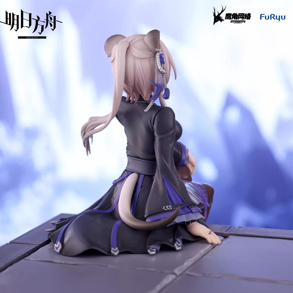 Hot Noodle Stopper Figure Arknights Lin Anime Figure Action Figurine Model Collection Desktop Trinkets Christmas Gift