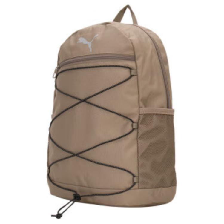 New PUMA Fabric Backpack Unisex Brown 091181-03