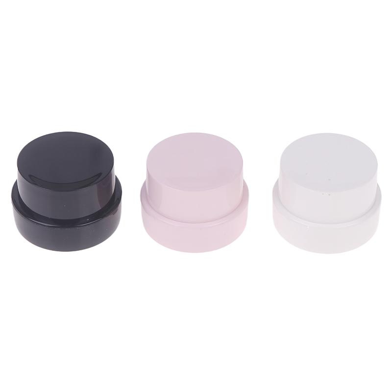 1/5 Pcs 5G Empty Plastic Nail Art Cosmetic Round Containers Jar Small Sample Cream Pot Nail Gel Powder Box Makeup Lotion Tool