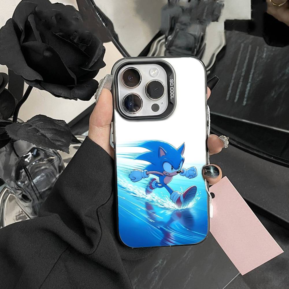 L-Shadow the Hedgehog Phone Case For iPhone 17,16,15,14,13,12,Pro MAX White Matte Shockproof Cover