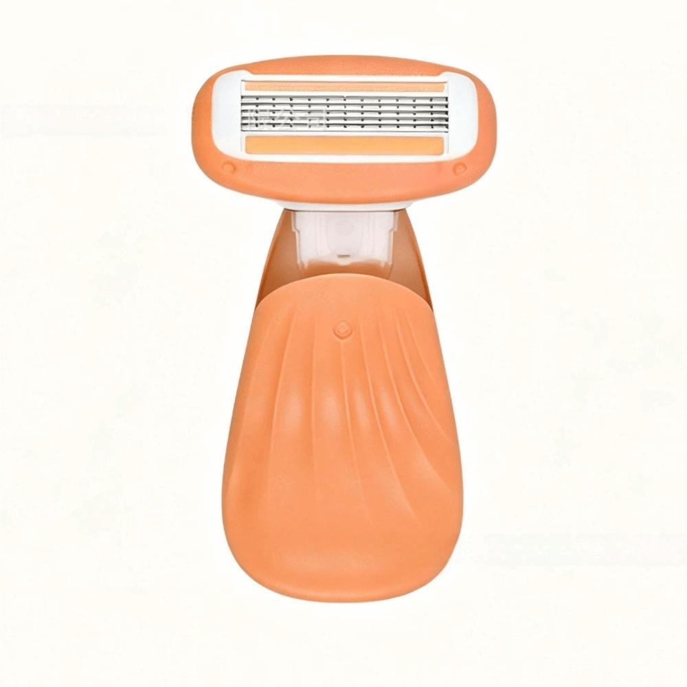 with Case Manual Razor Plastic Epilator Portable Hair Removal Tool Private Body