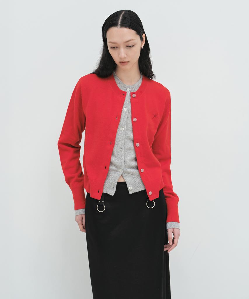 Yunse Layer Cardigan (Red)